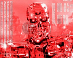 Create meme: terminator in English, robot , terminator comics