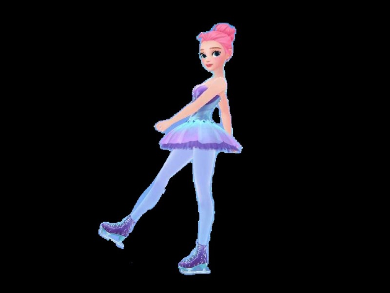 Create meme: the ballerina is small, elsa ballerina, barbie ballerina