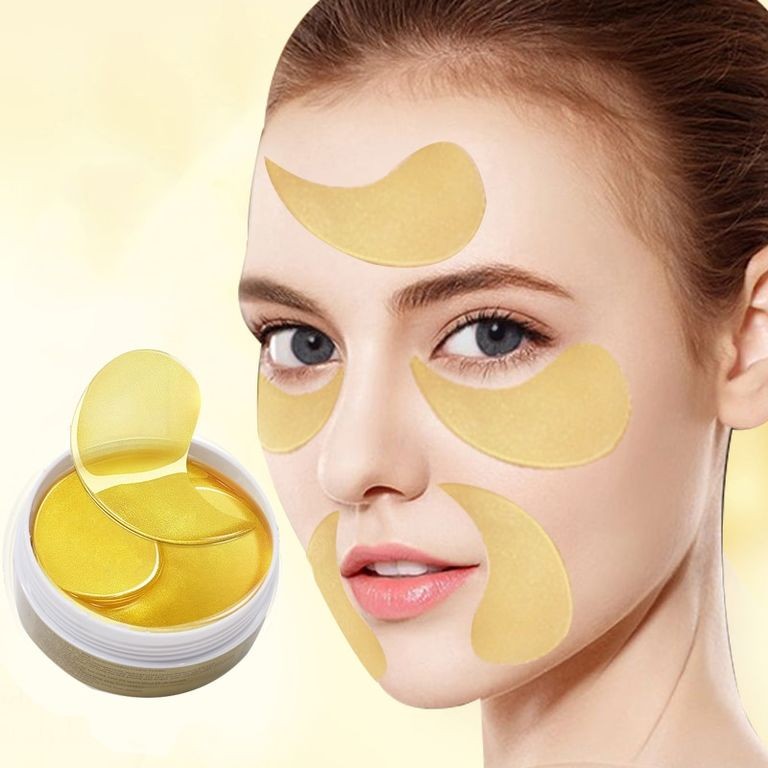Create meme: hydrogel patches under the eyes, patches on the face