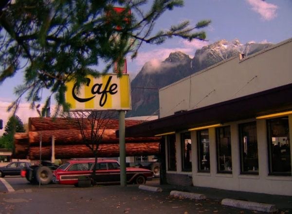 Создать мем: твин пикс кофейня, твин пикс городок, норт бенд cafe twin peaks