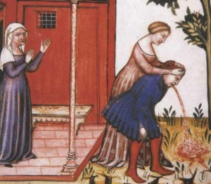 Create meme: middle ages illustration, suffering middle ages