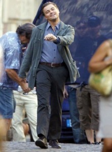 Create meme: Leonardo DiCaprio, DiCaprio walk, Leonardo DiCaprio walks