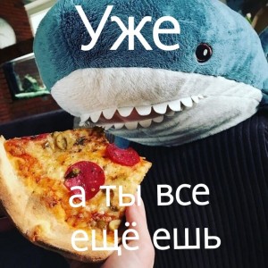 Create meme: shark pizza, shark IKEA, the shark is from IKEA funny picture