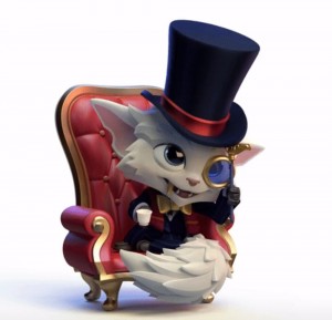 Создать мем: лига легенд фигурка гнар, фигурка league of legends: gentleman gnar, фигурка джентльмен гнар