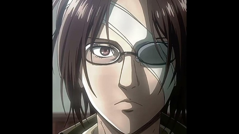 Create meme: attack of the hanji titans, Hanji Zoe attack of the titans, attack of the titans 