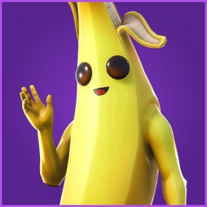 Create meme: banana fortnite, fortnite banana skin, the skin of the banana in a fortnight