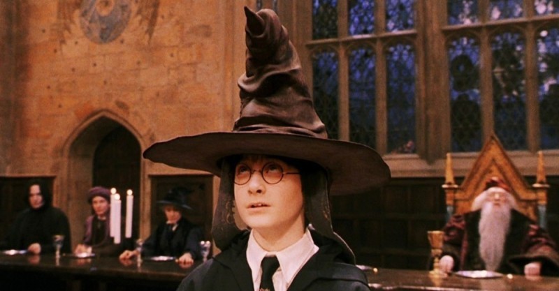 Create meme: Harry Potter and the philosopher's stone , hat from Harry Potter, Harry Potter and the Philosopher's Stone 2001