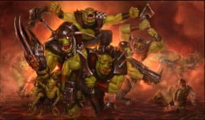 Create meme: ork, ork gretchin, gretchin Warhammer 40000