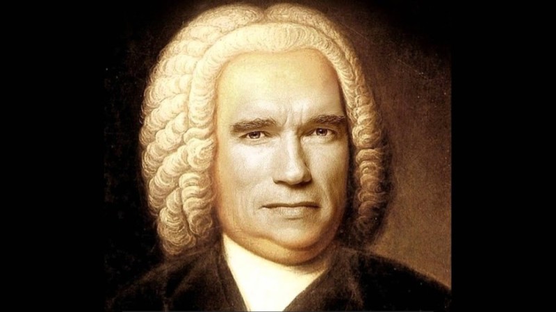 Создать мем: bach, иоганн пахельбель, иоганн себастьян бах