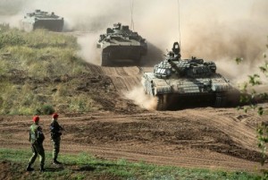 Create meme: the ranges of the Eastern military district, exercises of the Russian army, voeny