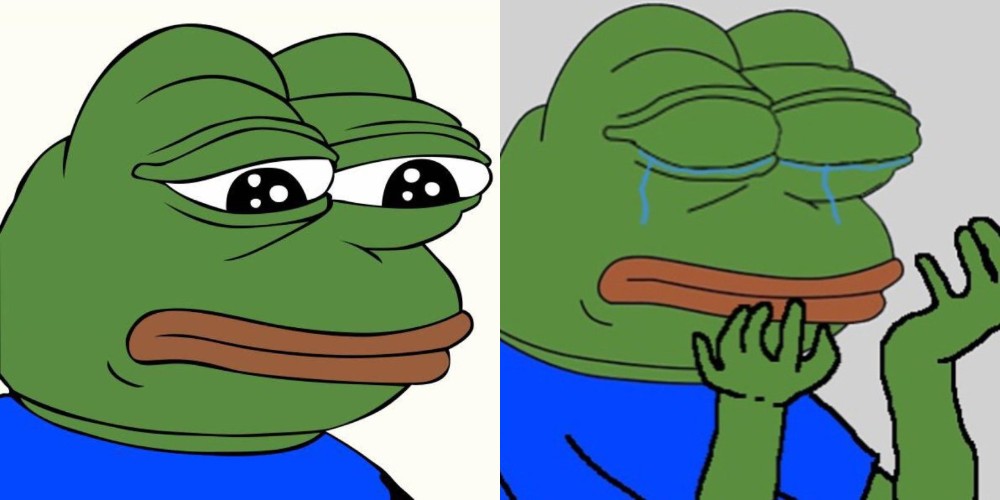 Create meme "pepe , sad frog Pepe, crying Pepe" - Pictures - Meme-arsenal.com. 