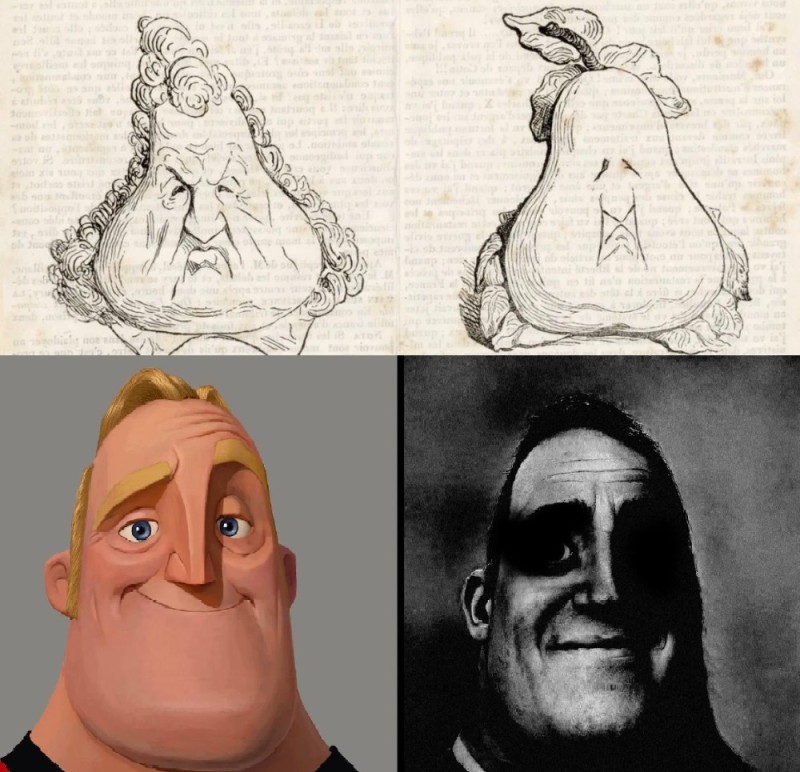 Создать мем: mr incredible meme, mr incredible becoming uncanny phase, mr incredible becoming uncanny