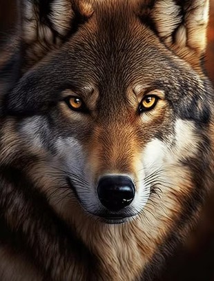 Create meme: Wallpaper wolf, wolf wolf, wolf on a dark background