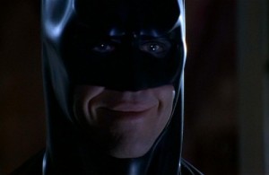Создать мем: Smiling batman