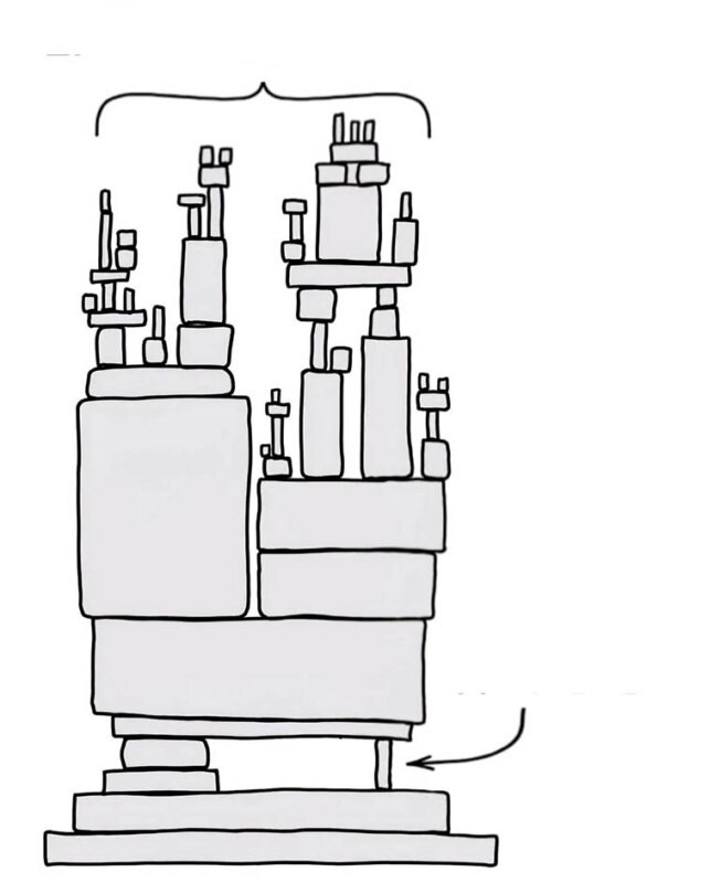 Create meme: figure , milling machine diagram, plan