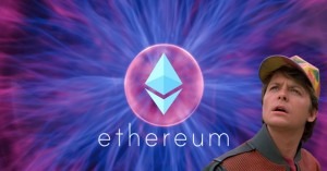 Создать мем: gas ethereum, майкл джей фокс марти макфлай, ethereum logo