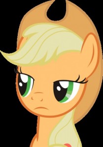 Создать мем: pony, apple jack, applejack