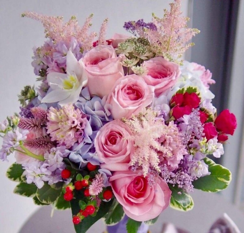 Create meme: beautiful bouquet, a bouquet of delicate , flowers bouquets are gorgeous