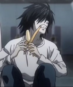 Create meme: death note, death note l