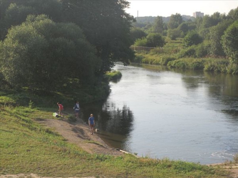 Create meme: fishing river upa odoev, fishing on the svisloch river belarus, svisloch river