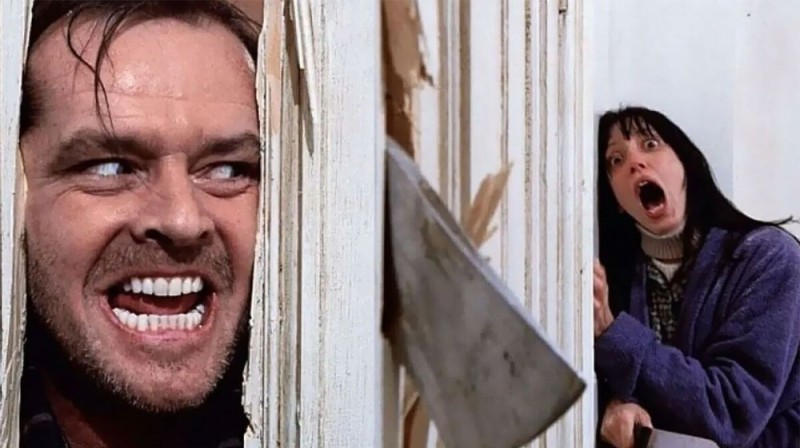 Create meme: the shining Jack, the shining axe, Jack Nicholson shining meme