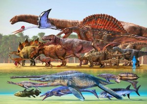 Создать мем: ark survival evolved, dino, первые динозавры