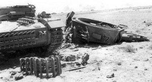 Create meme: destroyed tank pz 4, shielded tanks kV-1 and kV-2, German tanks of world war II