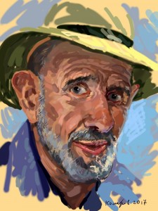 Create meme: Jacque fresco portrait