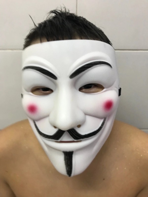 Создать мем: анонимус маска, гай фокс маска, маска анонимуса