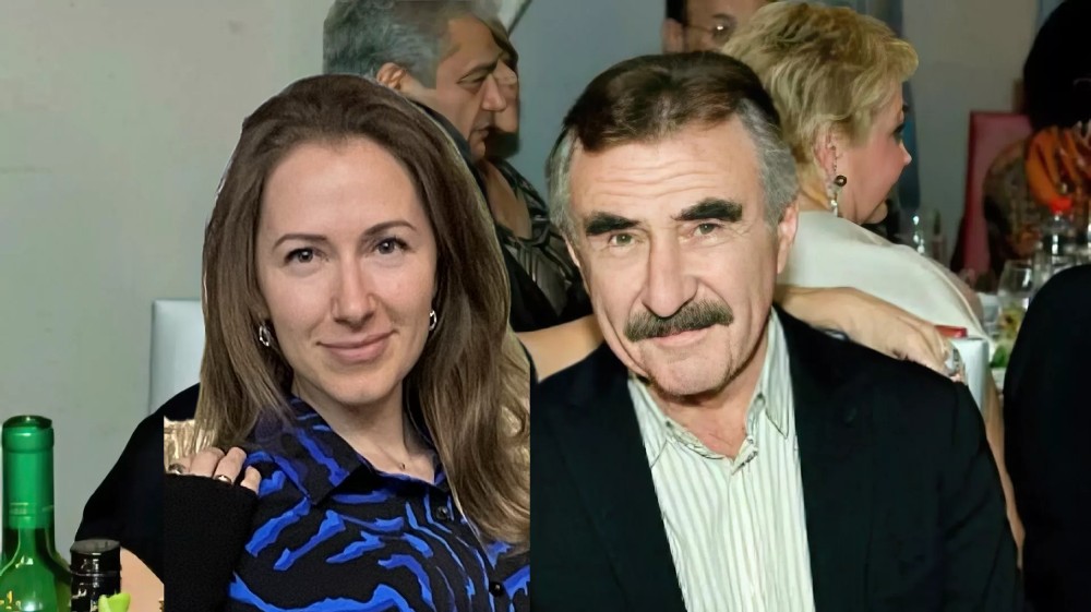 Create meme: Leonid Kanevsky's wife, Leonid S. Kanevsky, Anna Efimovna Berezina and Leonid Kanevsky