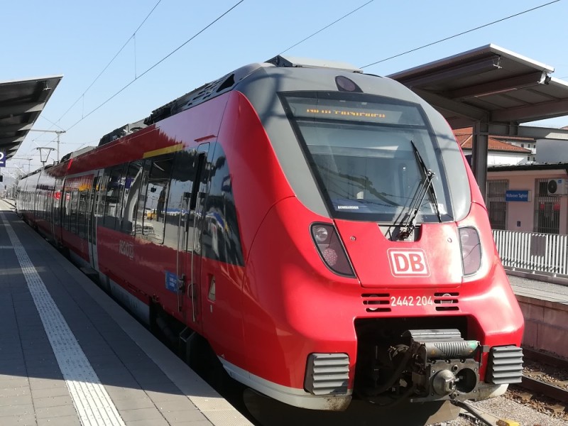 Создать мем: электропоезда бомбардье, электропоезда db 442, bombardier talent 2 s bahn