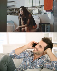 Create meme: relationship, the background of the guy talking on the phone, a guy and a girl talking on the phone