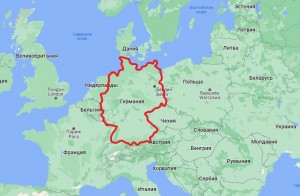 Создать мем: карта, германия, в каком направлении от санкт петербурга находится великобритания