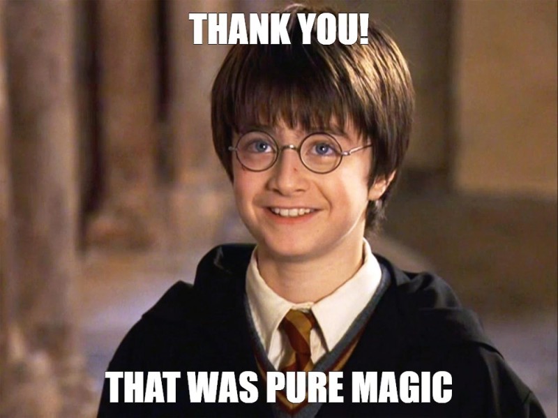 Create meme: memes Harry Potter , harry potter harry, Harry Potter Daniel Radcliffe