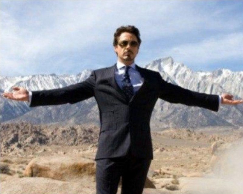 Create meme: Robert Downey Jr. meme , Robert Downey Jr. throws up his hands, Robert Downey meme