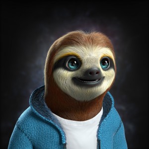 Create meme: animal sloth, sloth