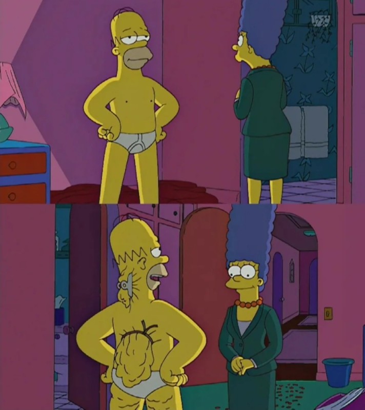 Create meme: Homer Simpson , the simpsons , A meme with Homer