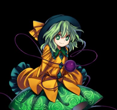 Создать мем: touhou project 14.5 : urban legend in limbo, koishi, touhou project