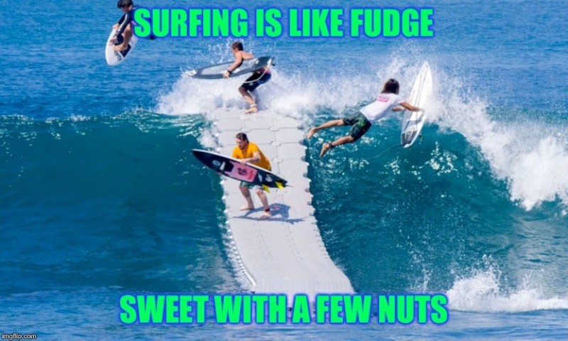 Создать мем: серфер, surf, серфинг на бали