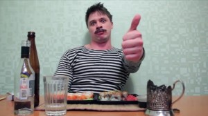 Create meme: Male, funny Russian, dad blogger