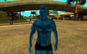 Create meme: gta san, Dr. Manhattan