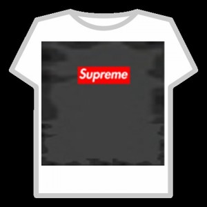 Создать мем: supreme roblox t shirt, supreme roblox, роблокс футболка суприм