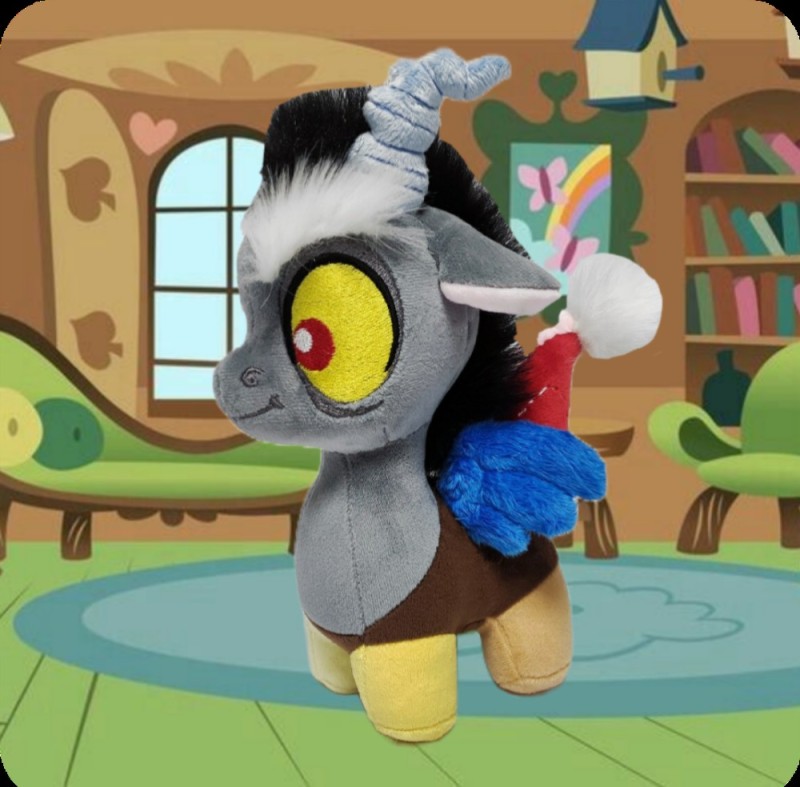 Создать мем: raylanda oc pony plushie, my little pony friendship is magic, плюш дискорд млп