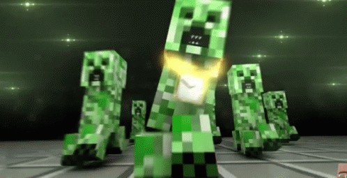 Create meme: creeper and Steve, creeper 2004, creeper minecraft