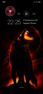 Create meme: the fire wolf art, dark wolf