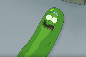 Create meme: Rick and Morty cucumber, Rick and Morty Rick is a pickle