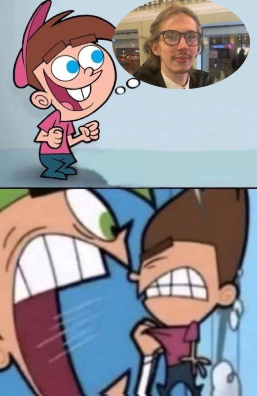 Create meme: Timmy Turner, fairly oddparents, Timmy's magical patrons