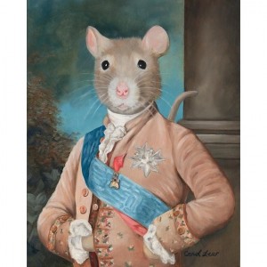 Создать мем: крыса иллюстрация, портрет крысы, благородная крыса