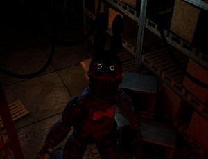 Создать мем: аниматроники, фнаф 3 спрингтрап, fnaf 4 кошмарный бонни