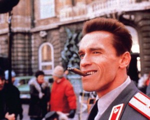 Create meme: Arnold red heat, red heat, Arnold Schwarzenegger